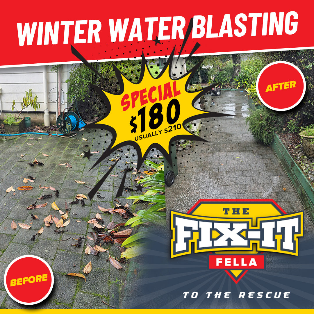WINTER WATER BLASTING SPECIAL